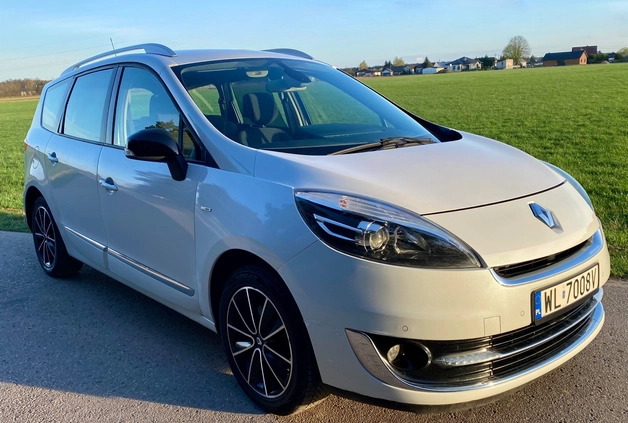 renault Renault Grand Scenic cena 33900 przebieg: 181000, rok produkcji 2012 z Warszawa